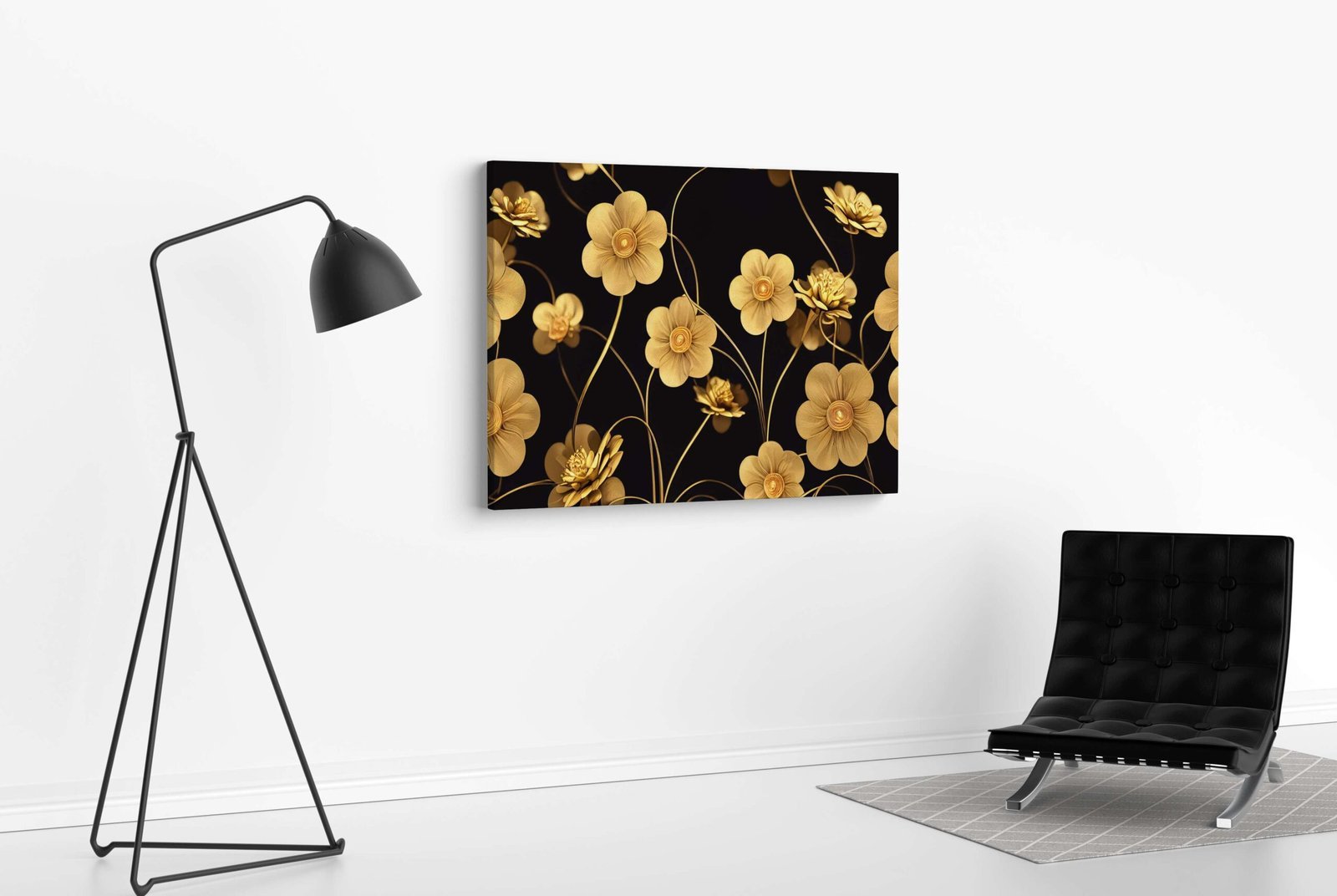 Stunning Wall Decor with Framed Canvas Paintings - Image 4
